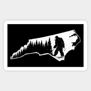 North Carolina Bigfoot Magnet